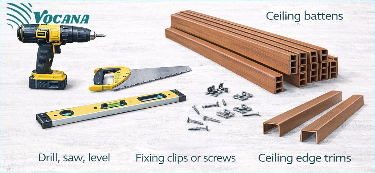 WPC Ceiling Installation Tools WPC Ceiling Installation Tools